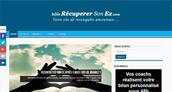 Desktop Screenshot of biblerecuperersonex.com